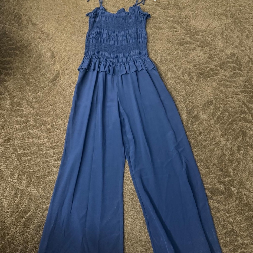 Navy Blue Jumpsuit